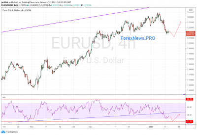 EUR/USD прогноз Евро Доллар на 13 января 2021